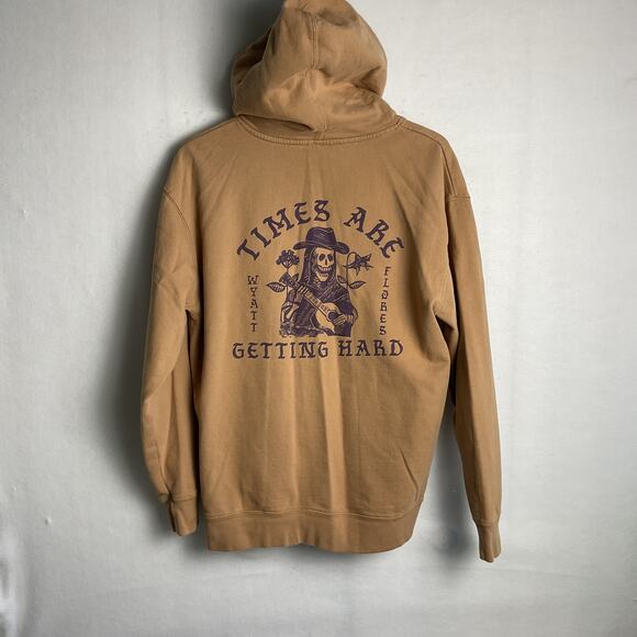 Independent Trading Wyatt Flores Mens Fleece Lined Pullover Hoodie Large SS4500P - Picture 5 of 13